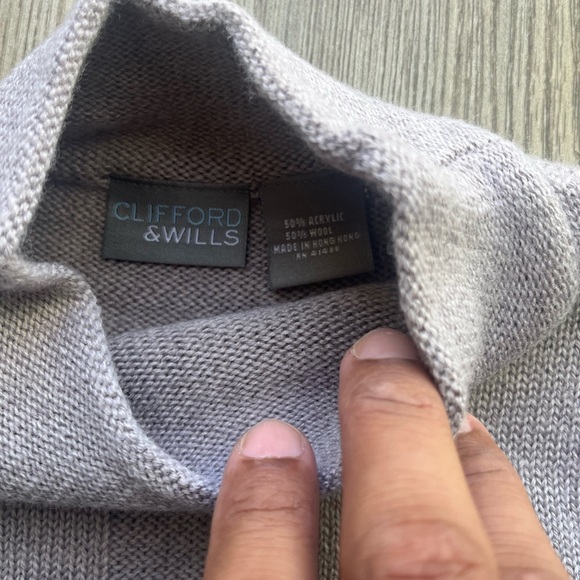 Clifford & Wills Light Gray Sweater - Picture 2 of 3